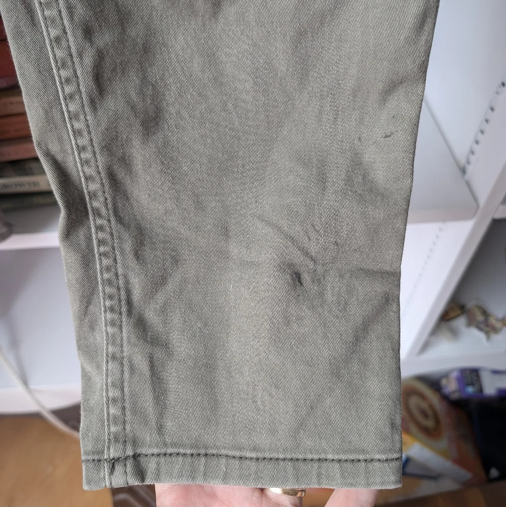 Abercrombie & Fitch Women's Low Rise Skinny Capris Moto Size Size 31 Grunge - Picture 7 of 16